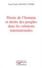 Image for Droits de l&#39;homme et droits des peuples.