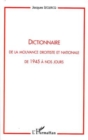 Image for Dictionnaire de la mouvance droitiste et nationale de 1945 a nos jours