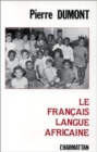 Image for Le Francais Langue Africaine