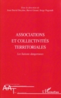 Image for Associations et collectivites territoriales - les liaisons d.