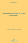 Image for Microfinance en afrique de l&#39;ouest - quelle viabilite ?