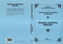 Image for ANNUAIRE SCIENTIFIQUE 2000-2001 DE LA FACULTE DE DROIT ET D&#39;ECONOMIE DE MARTINIQUE: Faculte de droit et d&#39;economie de Martinique