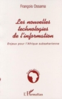 Image for LES NOUVELLES TECHNOLOGIES DE L&#39;INFORMATION: Enjeux pour l&#39;Afrique subsaharienne