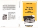 Image for LANGUES EN CONFLIT: Etudes sociolinguistiques
