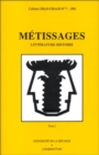 Image for Metissages: Litterature - histoire - Tome 1