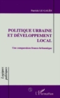 Image for Politique Urbaine Et Developpement Local: Une Comparaison Franco-Britanique