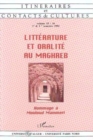 Image for Litterature Et Oralite Au Maghreb (N(deg)15-16): Hommage a Mouloud Mammeri