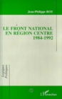 Image for Front National en region centre 1984-1992