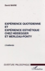 Image for Experience quotidienne et experience...