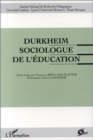 Image for Durkheim, Sociologue De L&#39;education