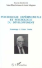 Image for Psychologie experimentee et psychologie du developpement: (Hommage a Cesar Flores)