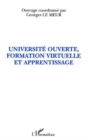 Image for Universite ouverte formation virtuelle e.