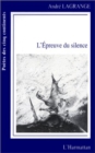 Image for L&#39;epreuve du silence