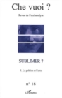Image for Sublimer ? la pulsion de l&#39;acte.