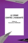 Image for Crime contre l&#39;humanite.