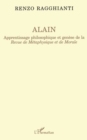 Image for Alain: Apprentissage philosophique et genese de la Revue Metaphysique et de Morale