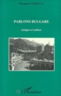 Image for Parlons bulgare