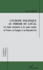 Image for Europe Politique Au Miroir Du Local: Les Fonds Structurels Et Les Zones Rurales En France Et En Espagne