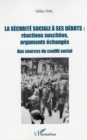 Image for Securite sociale a ses debuts reactions suscitees...
