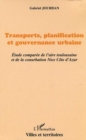 Image for Transports planification et gouvernance.