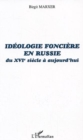 Image for Ideologie fonciere en russie du xvie sie.