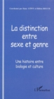 Image for Distinction entre sexe et genre.