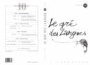 Image for Le Gre Des Langues N(deg)10