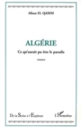 Image for Algerie ce qu&#39;aurait pu etrele paradis.
