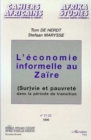 Image for L&#39;economie informelle au Zaire