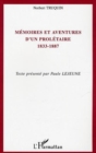 Image for Memoires et aventures d&#39;un proletaire 18.