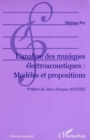 Image for Analyse des musiques electroacoustiques.