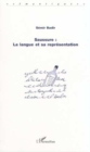Image for Saussure: la langue et sa representation.