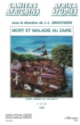 Image for Mort et Maladie au Zaire