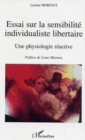 Image for Essai sur la sensibilite individualiste.