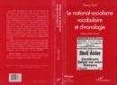 Image for Le National-Socialisme : Vocabulaire et Chronologie