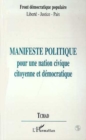 Image for Manifeste Politique pour une Action Civique Citoyenne et Democratique -Tchad