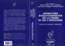 Image for APPROCHES EVOLUTIONNISTES DE LA FIRME ET DE L&#39;INDUSTRIE: Theories et analyses empiriques