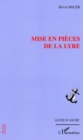 Image for Mise en pieces de la lyre.