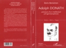 Image for ADOLPH DONATH: Parcours D&#39;un Intellectuel Juif Germanophone - Vienne - Berlin - Prague