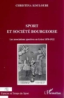 Image for Sport et societe bourgeoise.