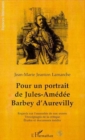 Image for Pour un portrait de jules-amedee barbey.