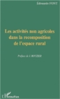 Image for Les activites non agricoles dans la recomposition de l&#39;espace rurale