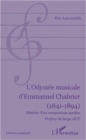 Image for Odyssee musicale d&#39;emmanuel chabrier (18.
