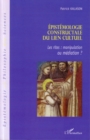 Image for Epistemiologie constructale dulien cult.