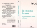 Image for Conscience des mots (.