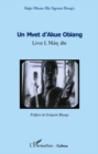 Image for Un mvet d&#39;akue obiang - livrei.