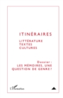 Image for Itineraire,litterature,textes,cultures.