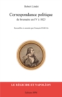 Image for Correspondance politique de brumaire an IV a 1823.
