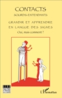 Image for Grandir et apprendre en languedes signe.