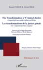 Image for Les transformations de la justice penale.